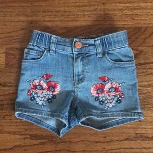 🔵Floral Jean Shorts🔵